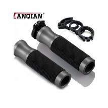 Motorcycle 22mm CNC Aluminum Rubber Gel Handle Bar Grip Hand Grips for Scooter LT LX GT GTS GTV 300 250 125 200 Sprint 150