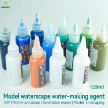 50 ml künstliche Welligkeit Fluss Wassereffekt Diorama Zubehör für Puppen See Landschaft Wasserfall Herstellung Material Baum Wasserlandschaft