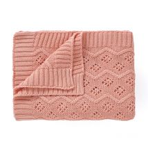 100*80 cm Baby Decken Baumwolle Gestrickte Neugeborenen Jungen Mädchen Weiche Schlafen Abdeckungen Zeug für Kinderwagen Bettwäsche Infant empfang Quilts