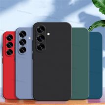 Für Samsung Galaxy S25 Hülle Samsung Galaxy S25 Plus S25 Ultra Cover stoßfestes flüssiges Silikon TPU Handyrückseite Galaxy S25