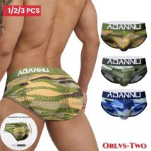 Männer Camouflage Hüfte Mesh Kissen Dreieck Hosen Hohe Elastizität Elastische Band Hüfte Heben mit Schwamm Kissen Kostenlose Demontage