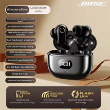Wireless Bluetooth 5.3 Earbuds HiFi Sound Low Latency Noise Reduction Ergonomic In-Ear with Mic for iPhone Android Long Playtime