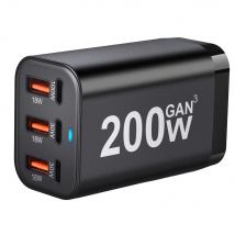 New Style 200W GAN Desktop 3C3A Ladegerät Cross-Border Dedicated GAN Handy-Ladegerät GaN Charge