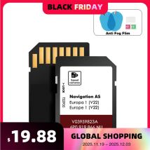 Para Seat AS V22 MIB2 GEN2 tarjeta SD Leon Ateca Ibiza Toledo Alhambra Reino Unido UE 2025 versión de mapas