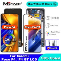 6,67" AMOLED-LCD für Xiaomi Poco F4 GT 21121210 G LCD-Display-Digitizer-Baugruppe für Poco F4 22021211 RG 22021211 RI-Display