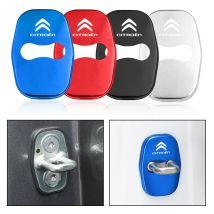 Copri serratura per portiera auto in metallo antiruggine 4 pezzi adesivi, progettati per Citroen C4/C3/C5/C1/C2/Berlingo/Picasso/Saxo/DS3/Jumpy/C-Elysee