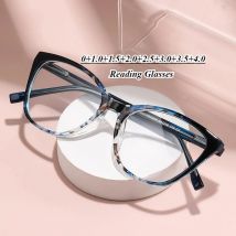 2025, modische Lesebrille für Damen, Cat Eye Plus, Presbyopie, optische Linse, Damen-Computer, Vergrößerungsqualität, verschreibungspflichtiges Glas