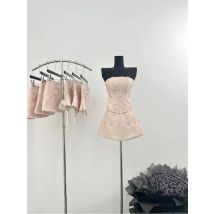 Frauen Urlaub altes Geld Rave 2000s ästhetischen Nachtclub Geburtstag Outfits 2 Stück Set Gyaru Bogen Rohr Top Mini A-Linie Röcke