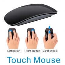 Mouse Wireless Bluetooth Multi Touch Surface Controls Gesture Mouse ottico ricaricabile per Computer per tablet notebook IPad