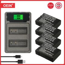 4 Stücke EN-EL14a EN-EL14 Batterie für Nikon D5500 D5600 D3400 D3500 D5100 D5200 D5300 D3100 D3200 D3300 COOLPIX P7700 P7800 Kamera