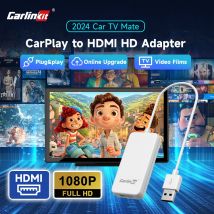 CarlinKit Car TV Mate Adattatore Mini Wireless Carplay TV Box per OEM CarPlay Console di gioco Fire TV Stick Set-top Box Video Youtube