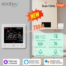 Tuya Smart Home Wifi Termostato wireless per caldaia a gas Termostato Caldaia Regolatore di temperatura digitale Alexa Google Home