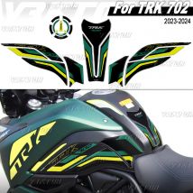 Per Benelli TRK 702 TRK702 2023 2024 3D Moto Serbatoio Carburante Adesivo Rilievo del Carro Armato di Protezione Della Decalcomania