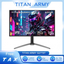 Monitor da gioco TITAN ARMY G27T8T Schermo QD-OLED da 26,5 pollici 2560*1440 Frequenza di aggiornamento 360 Hz 0,03 ms GTG 1000 nit HDR 400 Sincronizzazione adattiva