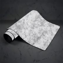 Charcoal Gray mouse pad XXL: Overlocked Gaming Surface with Full Keyboard Coverage, Premium Office & Computer Accessory