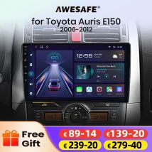AWESAFE Wireless CarPlay Android Auto Autoradio per Toyota Auris E150 2006 2007 2008 2009 2010 2011 2012 GPS DSP RDS