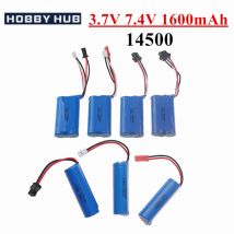 14500 1S 2S 3,7 V 7,4 V 1600 mAh Li-Ion Batterie Für Elektrische Spielzeug wasser kugel pistole spielzeug zubehör Batterie mit SM JST SM3P SM4P