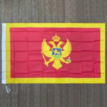 xvggdg   90 x 150cm  Flag of Montenegro Polyester Printed Banner