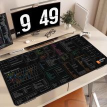 Erweitertes Pad AUTODESK Fusion Shortcut Key Mauspad Büros Zubehör Tischteppich Mousepad Mauspad PC Gamer Tapis De Souris