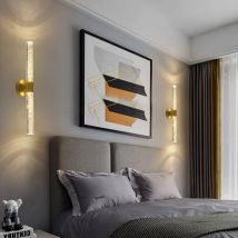 Moderne LED Wand leuchte Zimmer Badezimmers piegel Licht Gang Schlafzimmer Garten Balkon Hotel Dekoration Outdoor Kristall Wand leuchte Wand leuchte