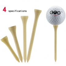 Golf Tees Paket mit 100 Bambus Holz Tees 42mm 54mm 70mm 83mm Länge Golf Ball Halter Drop schiff