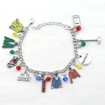 Heathers Broadway Musicals Themed Bracelet for Women Men Multicharm Metal Charm  Bracelet Music