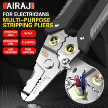 Airaj Abisolier werkzeuge 16 in 1 Multitool-Zange Crimper Kabels ch neider Multifunktions-Abisolier werkzeug Crimp zange Klemme