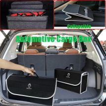 Scatola portaoggetti per bagagliaio di un'auto e borsa portaoggetti per carico automobilistico per Renault Clio Vel Satis Twingo Captur Symbioz Rafale Boreal Megane Vel