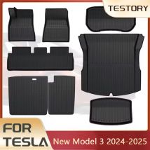 Tappetini Cargo Liner per Tesla Model 3 2025 Highland Tappetino per bagagliaio antiscivolo impermeabile Tappetini in TPE Modello 3 2024 Highland Accessori