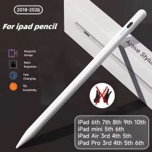 Für Apple Pencil 2 1 mit Handballenerkennung und Neigungsempfindlichkeit Stylus-Stift für 2018-2026 iPad 6/7/8/9/10, Mini 5/6, Air3/4/5, Pro 11/12