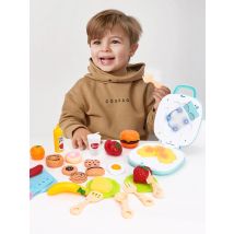 Waffel spielen Essen Spielzeug für Kinder Tea Party Set für kleine Mädchen spielen Essen Kochen Spielset Küche Rollenspiel