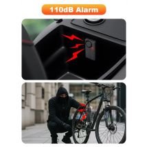Camaroca Wireless Vibration Alarm Door And Window Anti-Theft Alarm With Remote Control 110dB Motorcycle Bicycle Security Sensors