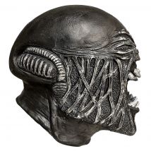 Halloween Outfit Alien/Xenomorph Role Play black mask Cosplay horror monster Costume adult Halloween monster
