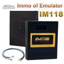 2025 ITCARDIAG IM118 Immo Off SQU Emulator For Ford Mazda 1995-2002 with PATS Module and 4C Key Transponder Immobilizer Emulador