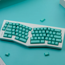 JCM Cherry Profile materiale PBT Double Shot Keycaps Tifiny Blue TKL Keybaord meccanico Alice Key Cap per interruttori magnetici