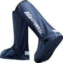 Motocyklowe wysokie rurki kalosze wodoodporne odblaskowe antypoślizgowe obuwie motocyklowe jazda na rowerze rower akcesoria ochronne wielokrotnego użytku