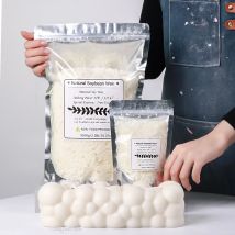 Cera de soja pura de 500g/1kg, Material de parafina, pigmentos de núcleo de cera de presoja, cera de parafina pura para aromaterapia, velas artesanales hechas a mano
