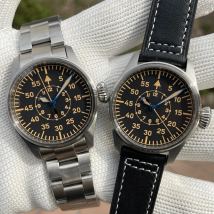 STEELDIVE Herren-Pilotenuhr, 39 mm, Sport, automatische mechanische Armbanduhr, 200 m wasserdicht, C3/BGW-9, leuchtender Saphir, NH35, Zwiebelkrone