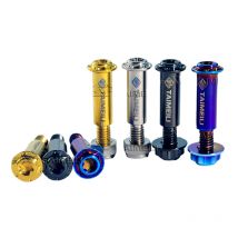 TAIMEILI Titanium alloy motorcycle screw brake handle link screwM6x35mm, motorcycle repair and decoration screw