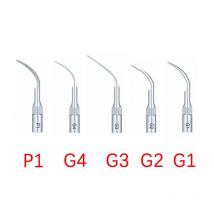 5 puntas de trabajo Wood-Pecker G1G2G3G4P1 para limpieza picchio materiale dentale dentale