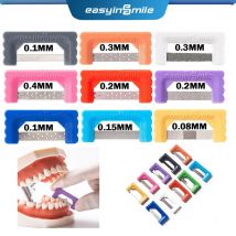 Easyinsmile IPR Ortodonzia Spellatura Kit Dentale Strisce di Riduzione Interproximale Smalto Dente Smalto Ridurre Sega Seghettata