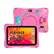 BDF Official New 7 Inch C3 Kids Tablet  Android13/4GB/64GB Google Play Cheap And Simple Children's favorite gift Tablet Pc