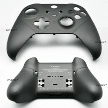IVYUEEN per XBox One Elite Series 2 Core Controller originale Nero Alloggiamento anteriore posteriore Custodia a conchiglia Parti di riparazione della copertura del telaio centrale