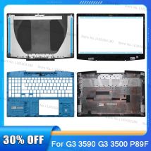For Dell G3 3590 G3 3500 P89F Laptop LCD Back Cover/Front Frame/Palm Rest/Bottom Case/Hinges Replacement