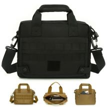 Tragbare Herren Umhängetasche Molle Outdoor Angeln Umhängetaschen 10 Zoll Laptop Lagerung taktische Umhängetasche Aktentasche Handtasche