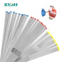 10pcs/box Dental Diamond Polishing Strips Stainless Steel Orthodontic IPR Strip Fine Medium Single/Double Side Polishing Tools