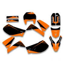 Fewfuss For KTM LC4 640 Enduro 1998 1999 2000 2001 2002 2003 2004 2005 2006 2007 Graphics Decals Stickers Kits Motorcycle