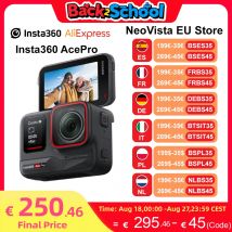 【Envío desde FR】cámara de acción Insta360 Ace Pro con Sensor Leica de 1/1,3 ", pantalla táctil abatible de 2,4 pulgadas, montaje magnético HDR de 8K, resistente al agua