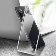 Przezroczyste etui na telefon Xiaomi Mi 11 11T 11X Pro Ultra Lite NE Soft TPU Clear Mobile Back Cover Mi11 11i 11Lite T i Funda Bag
