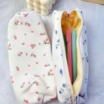 1 Stück Lytwt's Kawaii niedlichen Cartoon Blumen stift Bleistift Tasche Schul bürobedarf Briefpapier erhalten Werkzeuge Fall